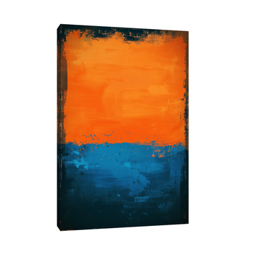 Umetnička slika Zalazak pored mora na platnu - NS Canvas Shop
