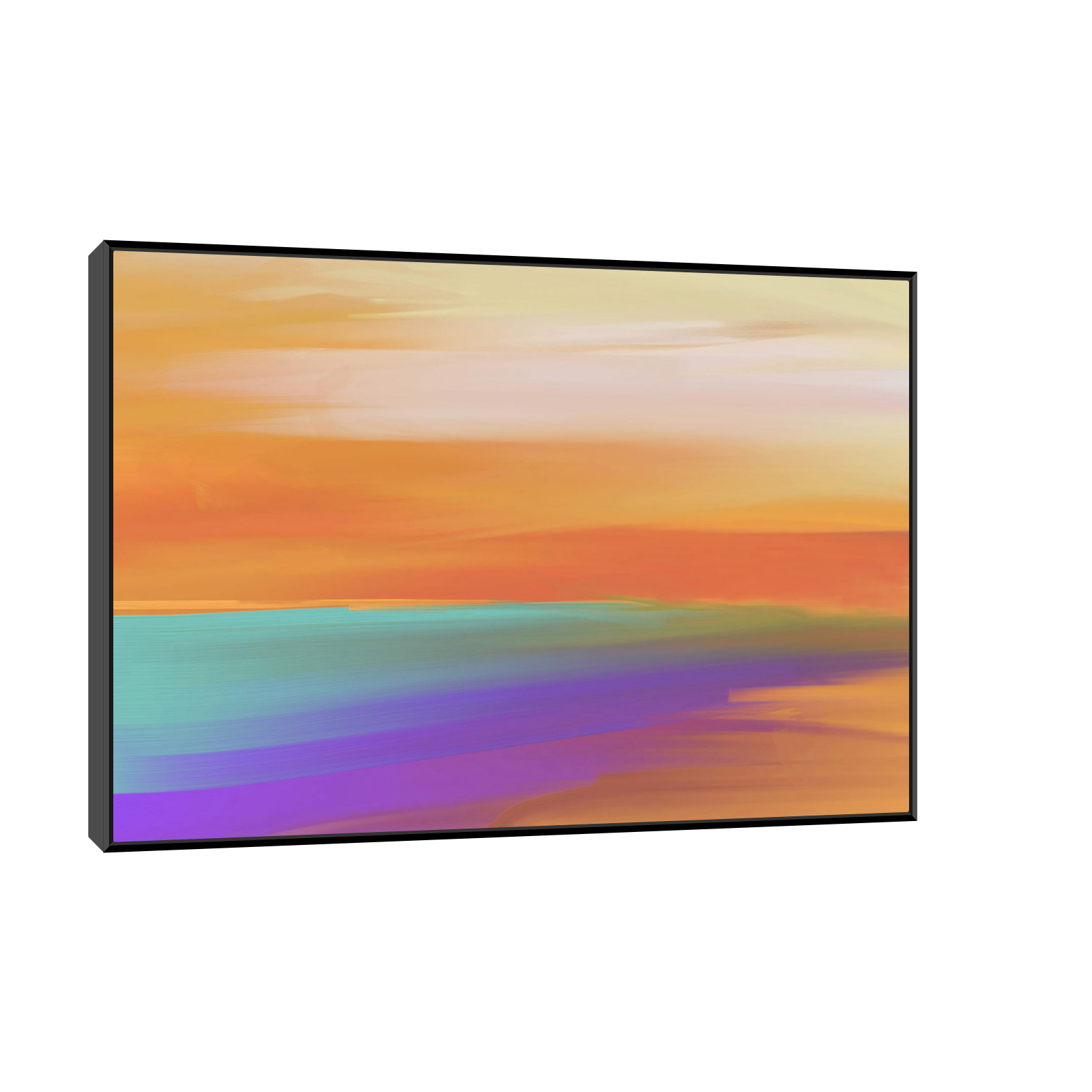 Umetnička slika Zalazak sunca na platnu - NS Canvas Shop