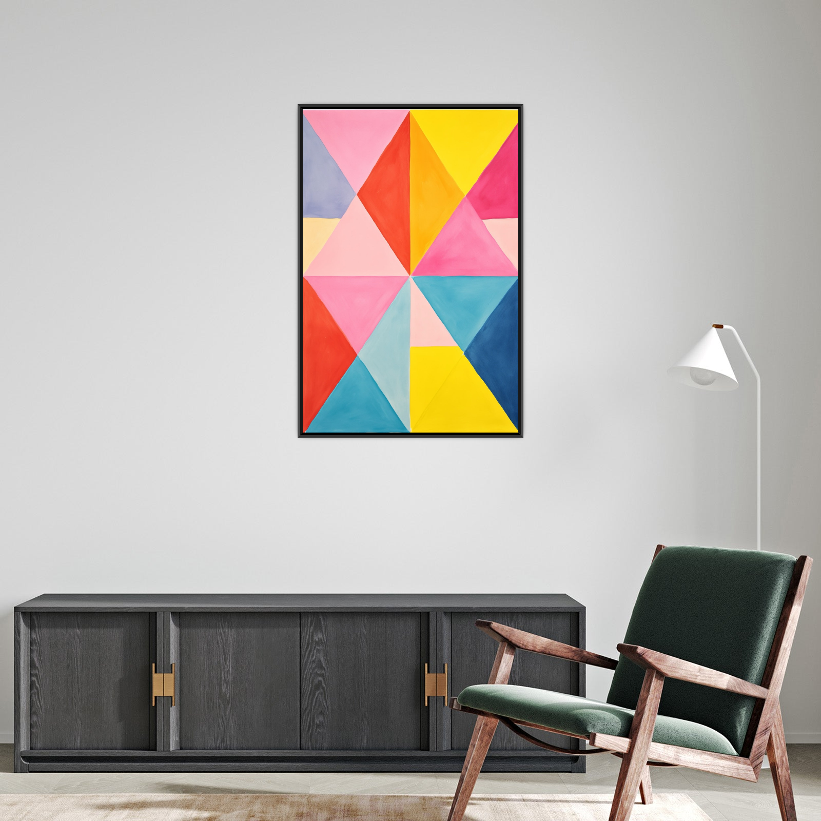 Umetnička slika Zapanjujući mozaik na platnu - NS Canvas Shop