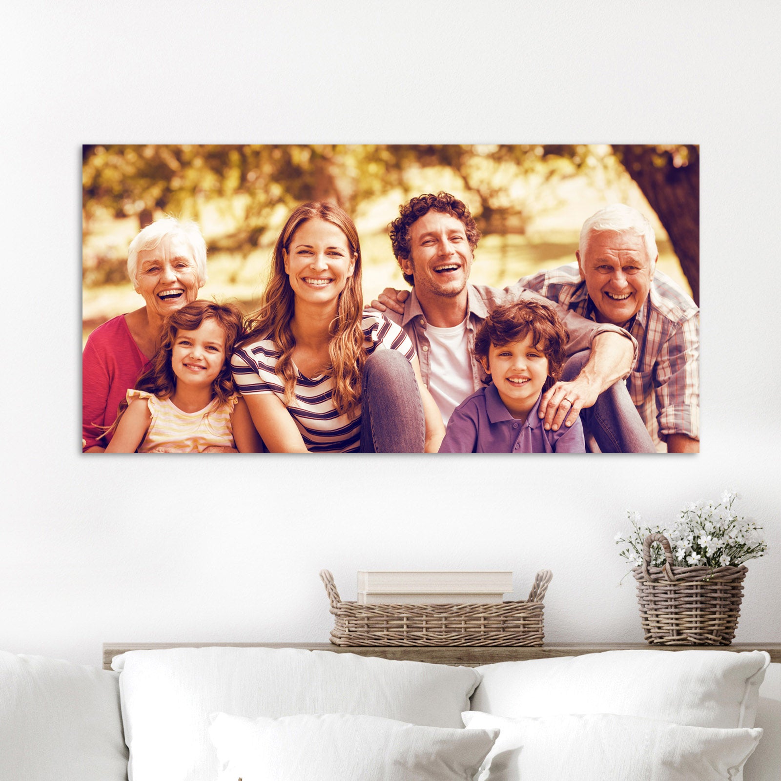 Umetnička slika Panorama na platnu - NS Canvas Shop