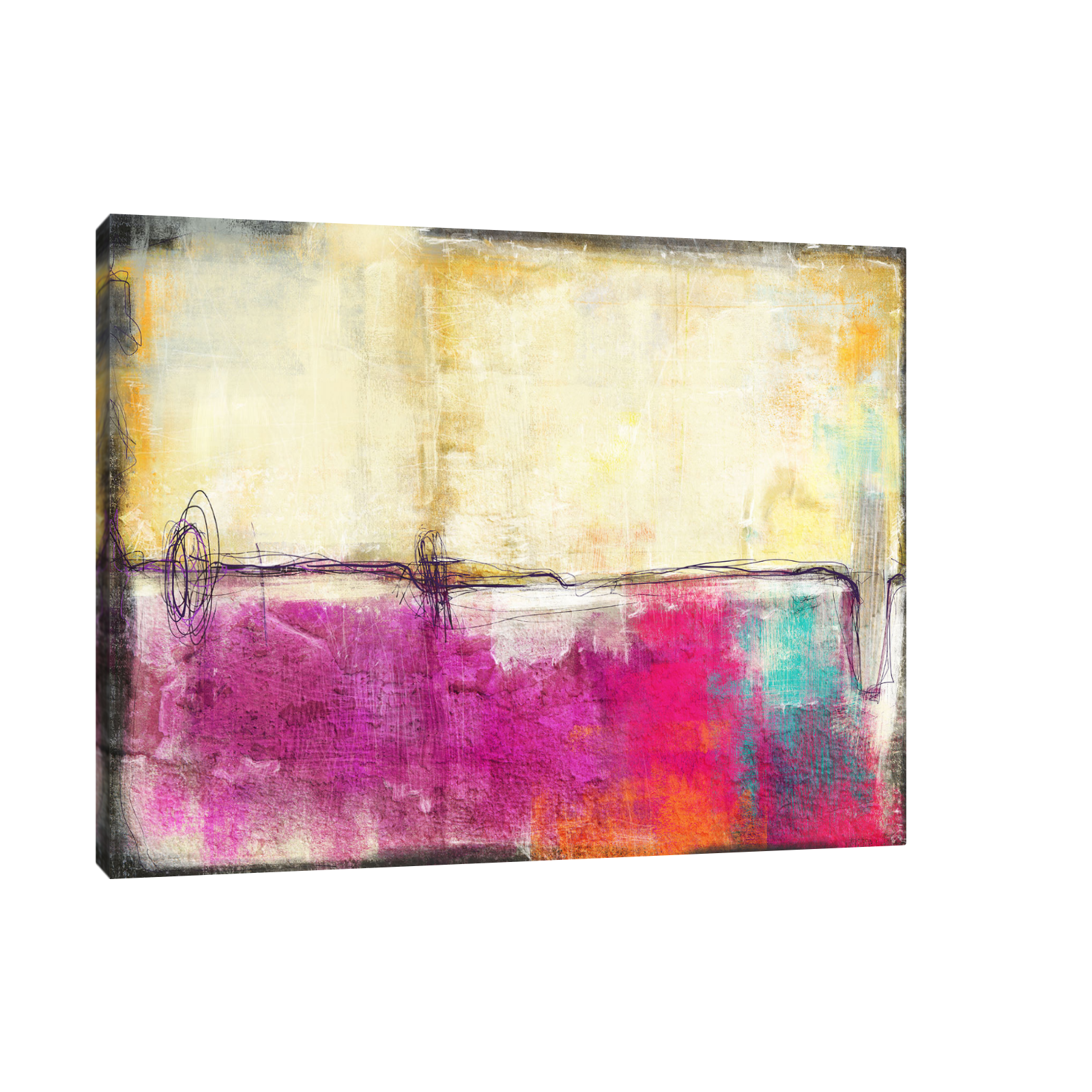 Umetnička slika Urban life na platnu - NS Canvas Shop