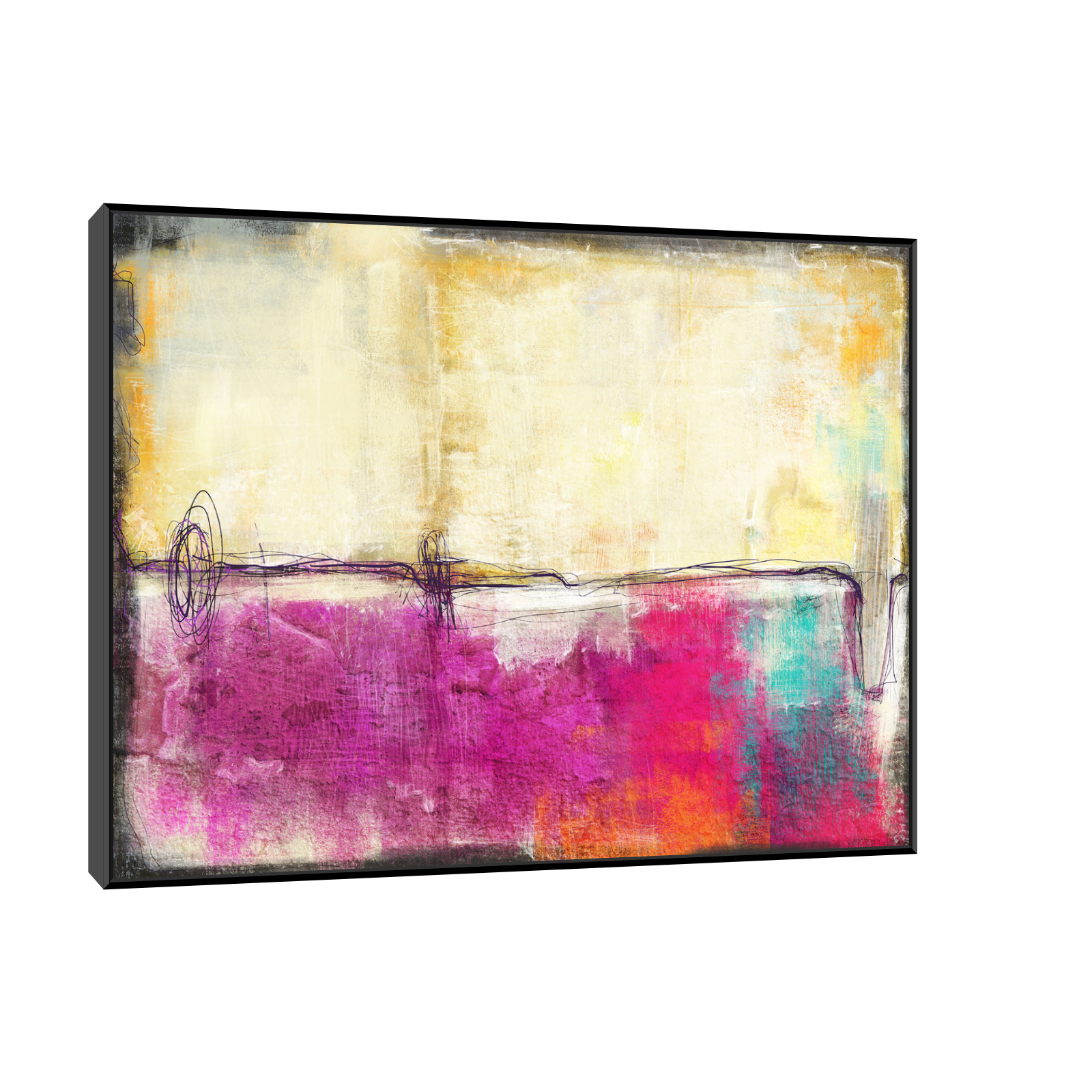 Umetnička slika Urban life na platnu - NS Canvas Shop