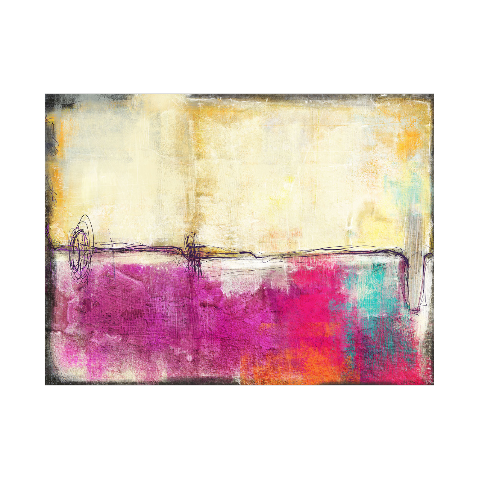 Umetnička slika Urban life na platnu - NS Canvas Shop