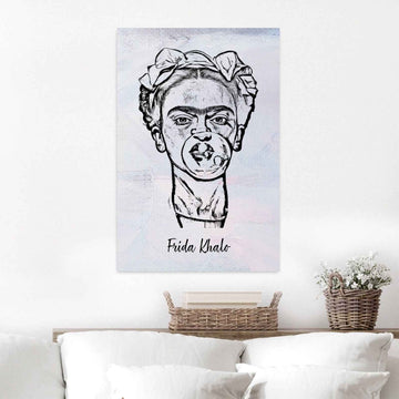 Portret crtež bela pozadina