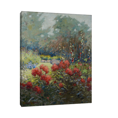 Umetnička slika ​A Garden in September, Mary Hiester Reid na platnu - NS Canvas Shop