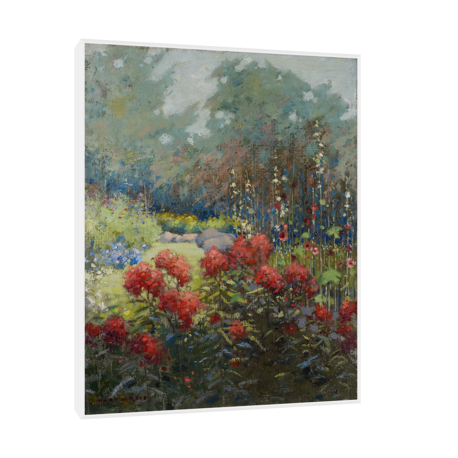 Umetnička slika ​A Garden in September, Mary Hiester Reid na platnu - NS Canvas Shop