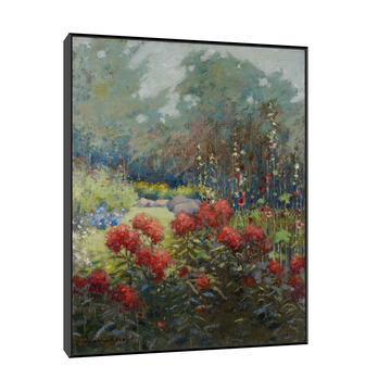 Umetnička slika ​A Garden in September, Mary Hiester Reid na platnu - NS Canvas Shop