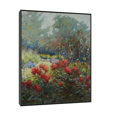 Umetnička slika ​A Garden in September, Mary Hiester Reid na platnu - NS Canvas Shop
