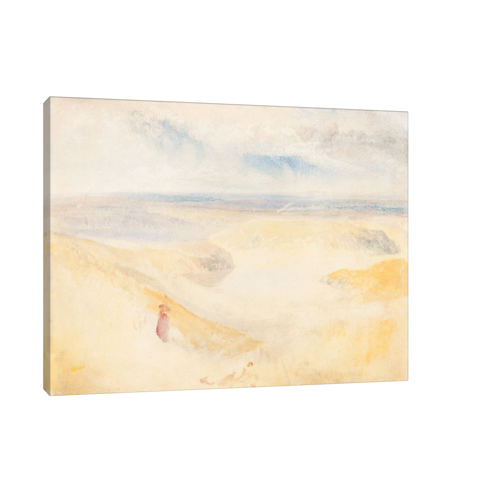 Umetnička slika ​A Yorkshire River, Joseph Mallord William Turner na platnu - NS Canvas Shop