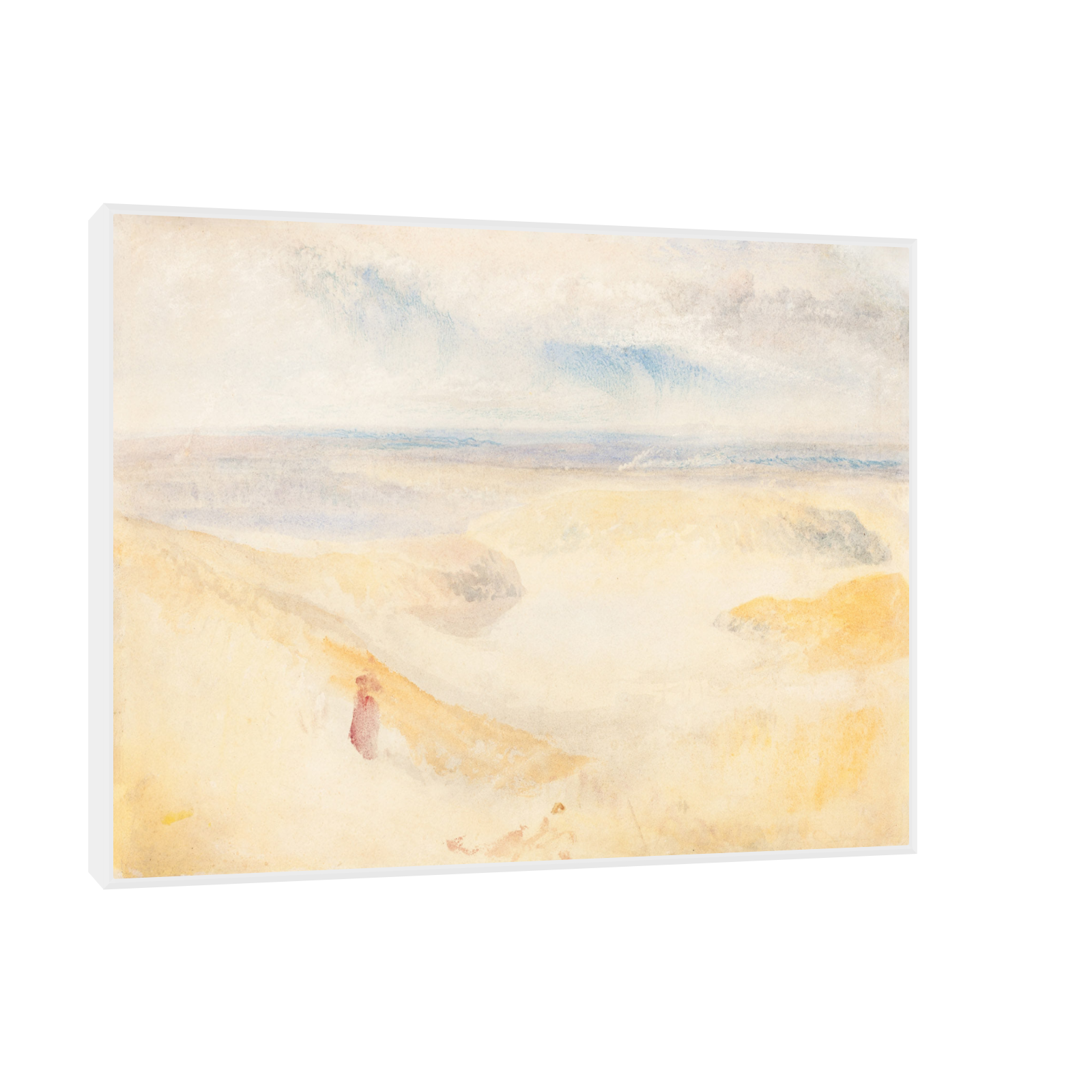 Umetnička slika ​A Yorkshire River, Joseph Mallord William Turner na platnu - NS Canvas Shop