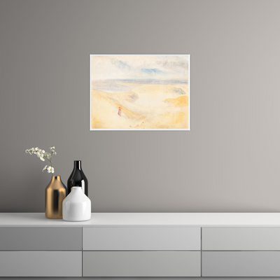 Umetnička slika ​A Yorkshire River, Joseph Mallord William Turner na platnu - NS Canvas Shop