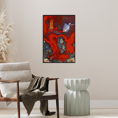 Umetnička slika ​Ahat na platnu - NS Canvas Shop