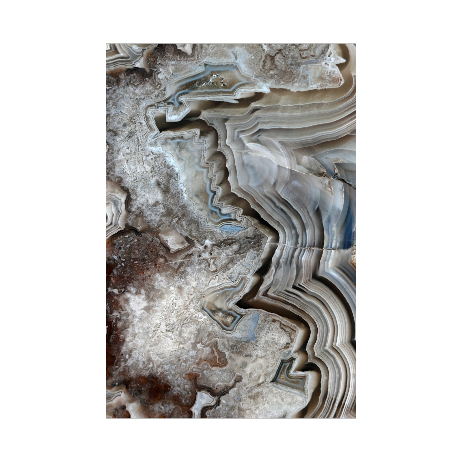 Umetnička slika ​Ahat na platnu - NS Canvas Shop