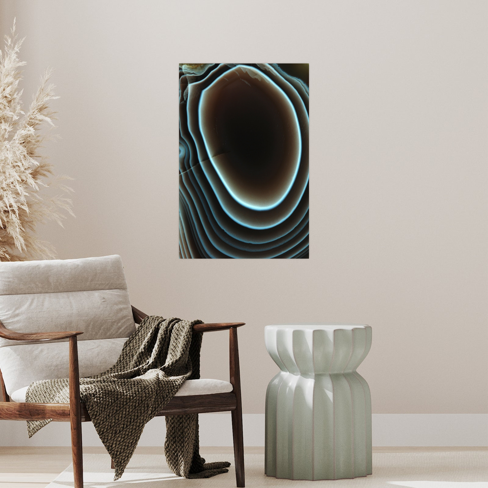 Umetnička slika ​Ahat (Bocvana – Afrika) na platnu - NS Canvas Shop