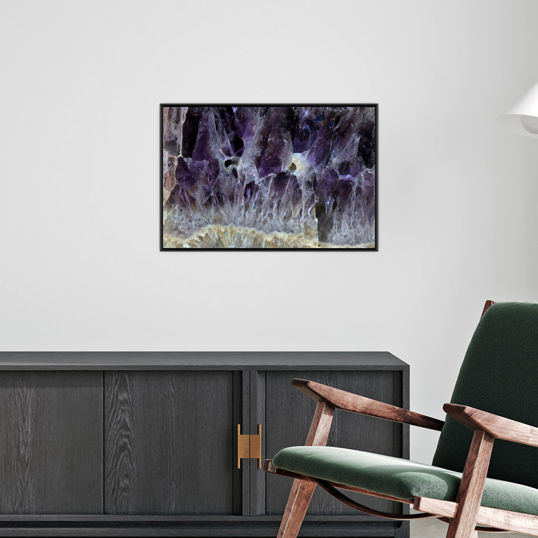 Umetnička slika ​Ametist na platnu - NS Canvas Shop
