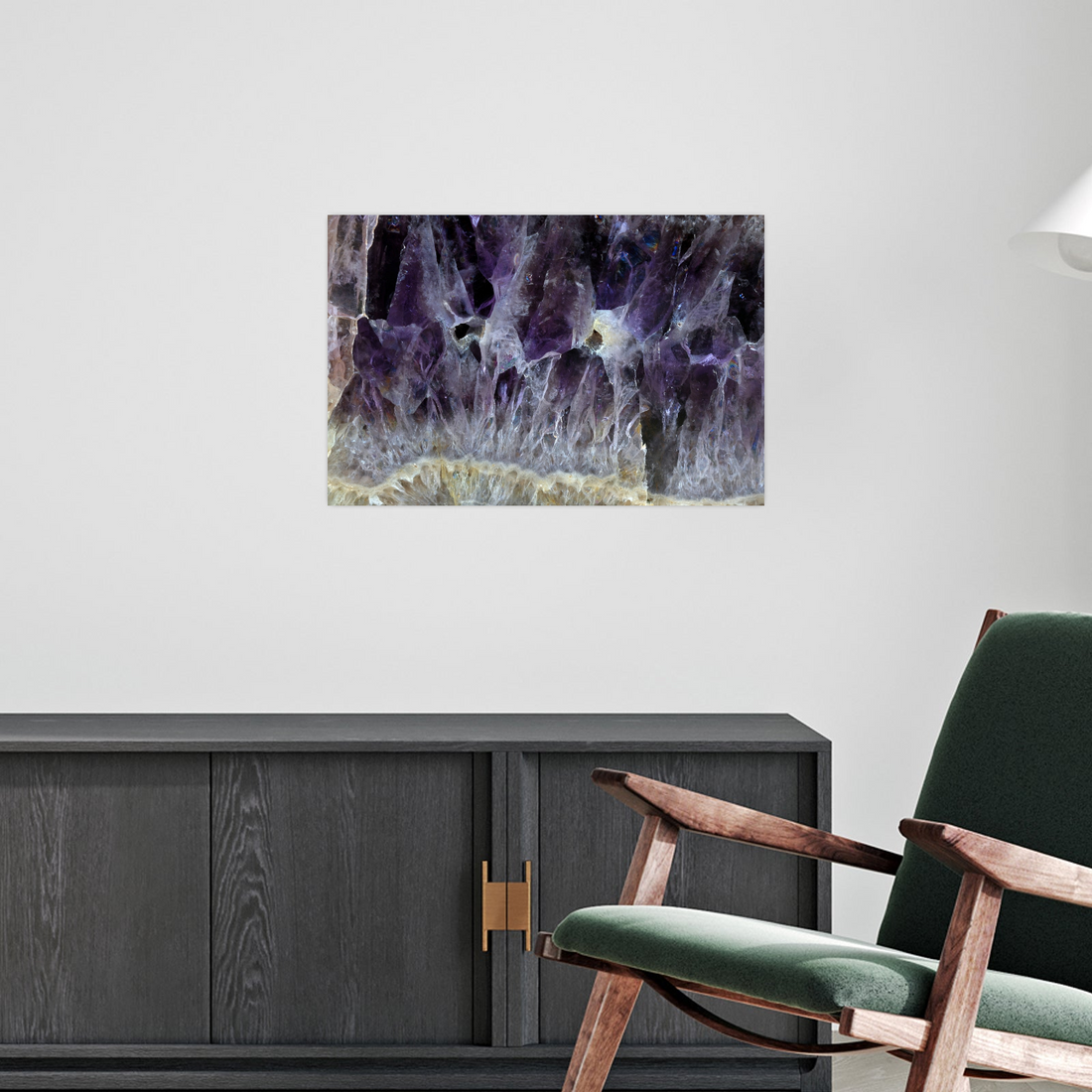 Umetnička slika ​Ametist na platnu - NS Canvas Shop