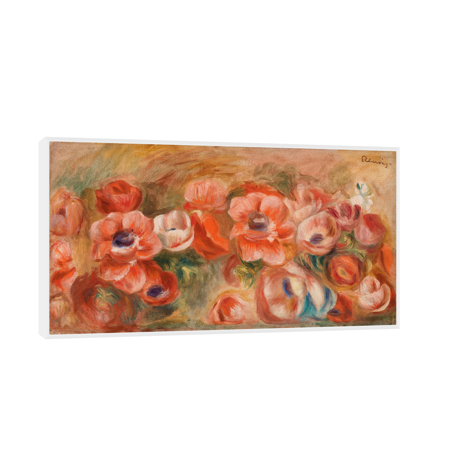 Umetnička slika ​Anemones, Pierre-Auguste Renoir na platnu - NS Canvas Shop