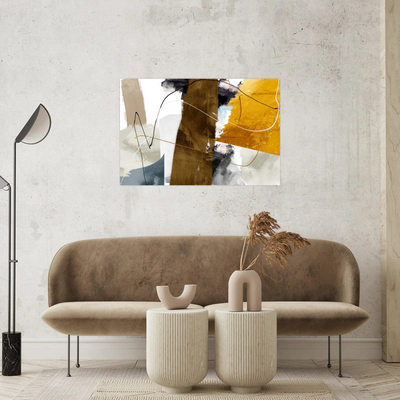 Umetnička slika ​Apstraktna alhemija na platnu - NS Canvas Shop