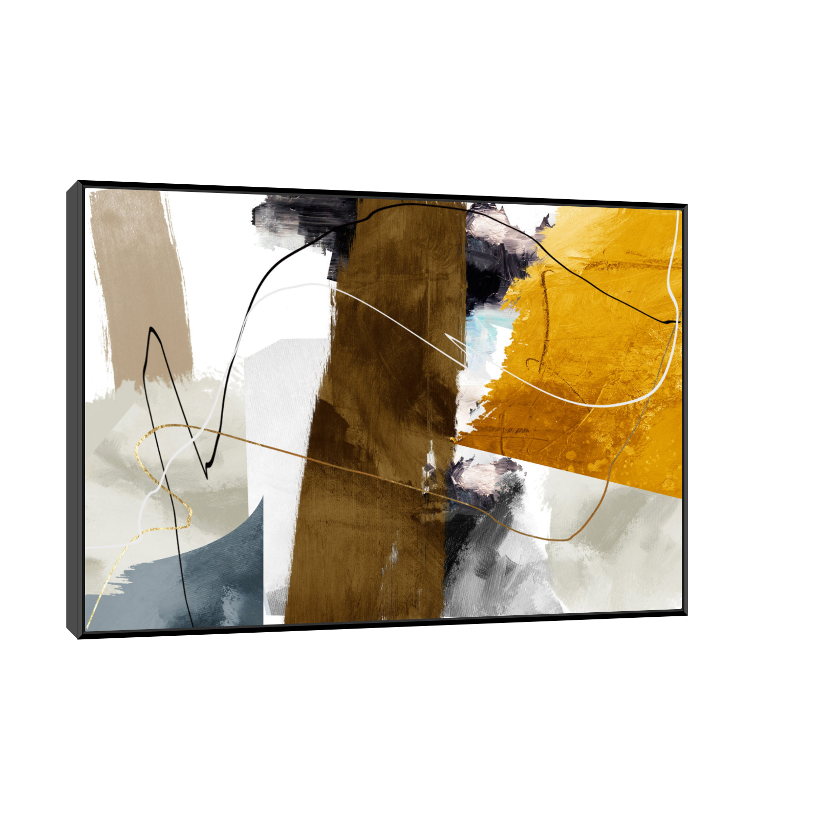 Umetnička slika ​Apstraktna alhemija na platnu - NS Canvas Shop