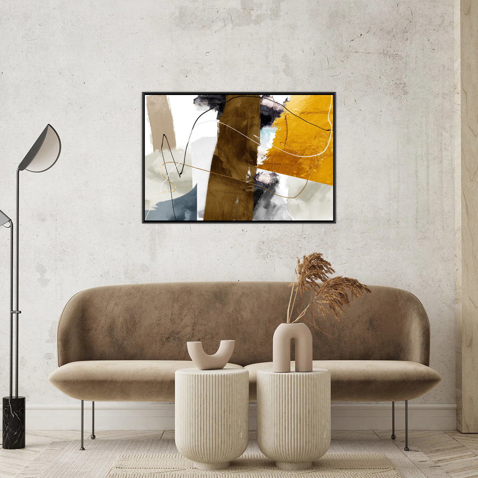 Umetnička slika ​Apstraktna alhemija na platnu - NS Canvas Shop
