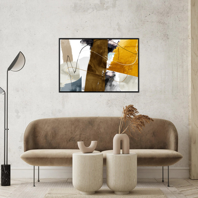 Umetnička slika ​Apstraktna alhemija na platnu - NS Canvas Shop
