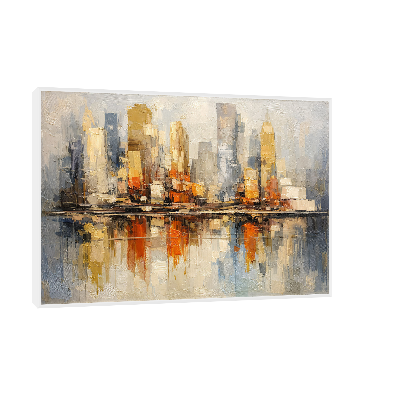 Apstraktna panorama grada