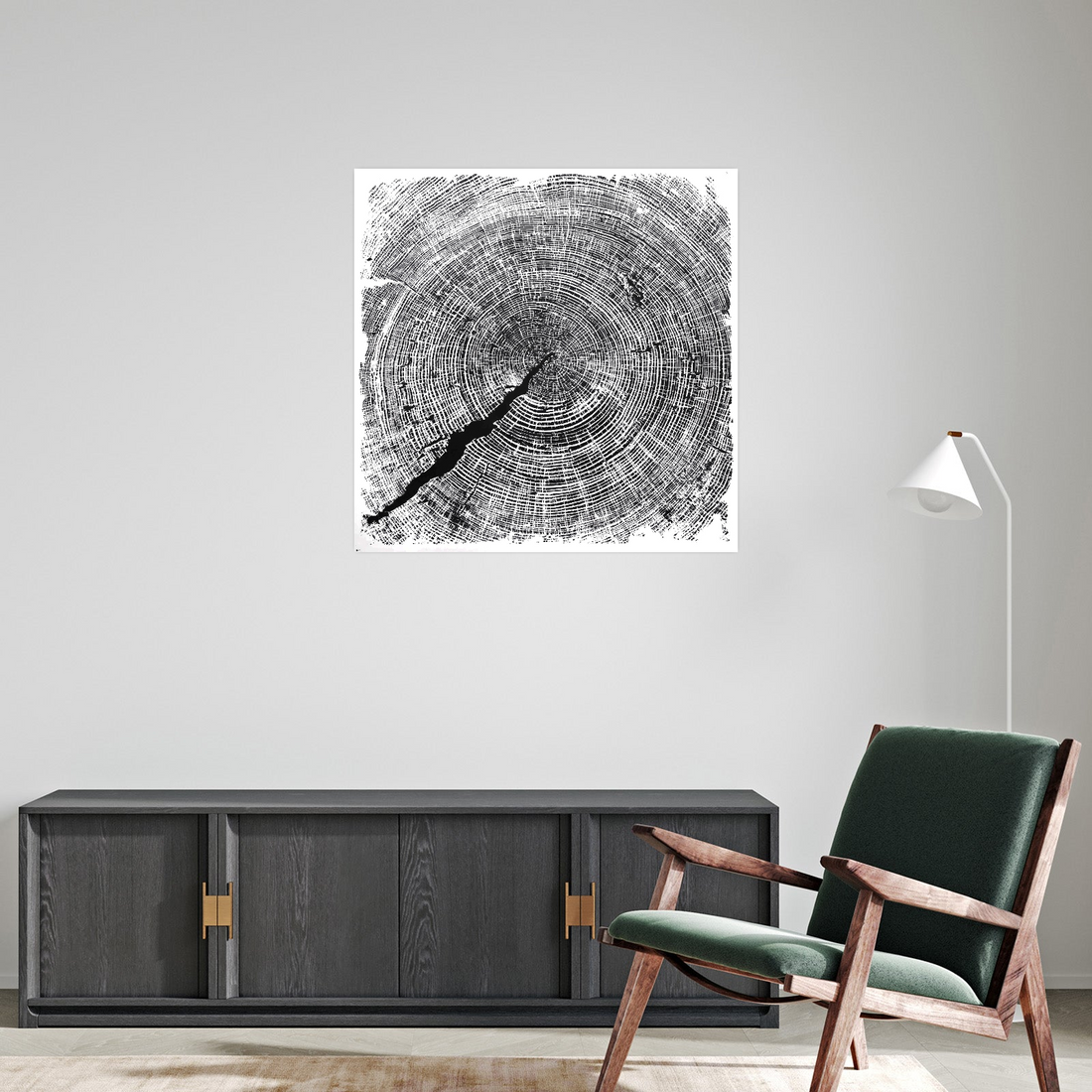 Apstraktni godovi drveta II