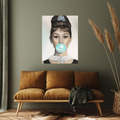 Umetnička slika ​Audrey Hepburn na platnu - NS Canvas Shop