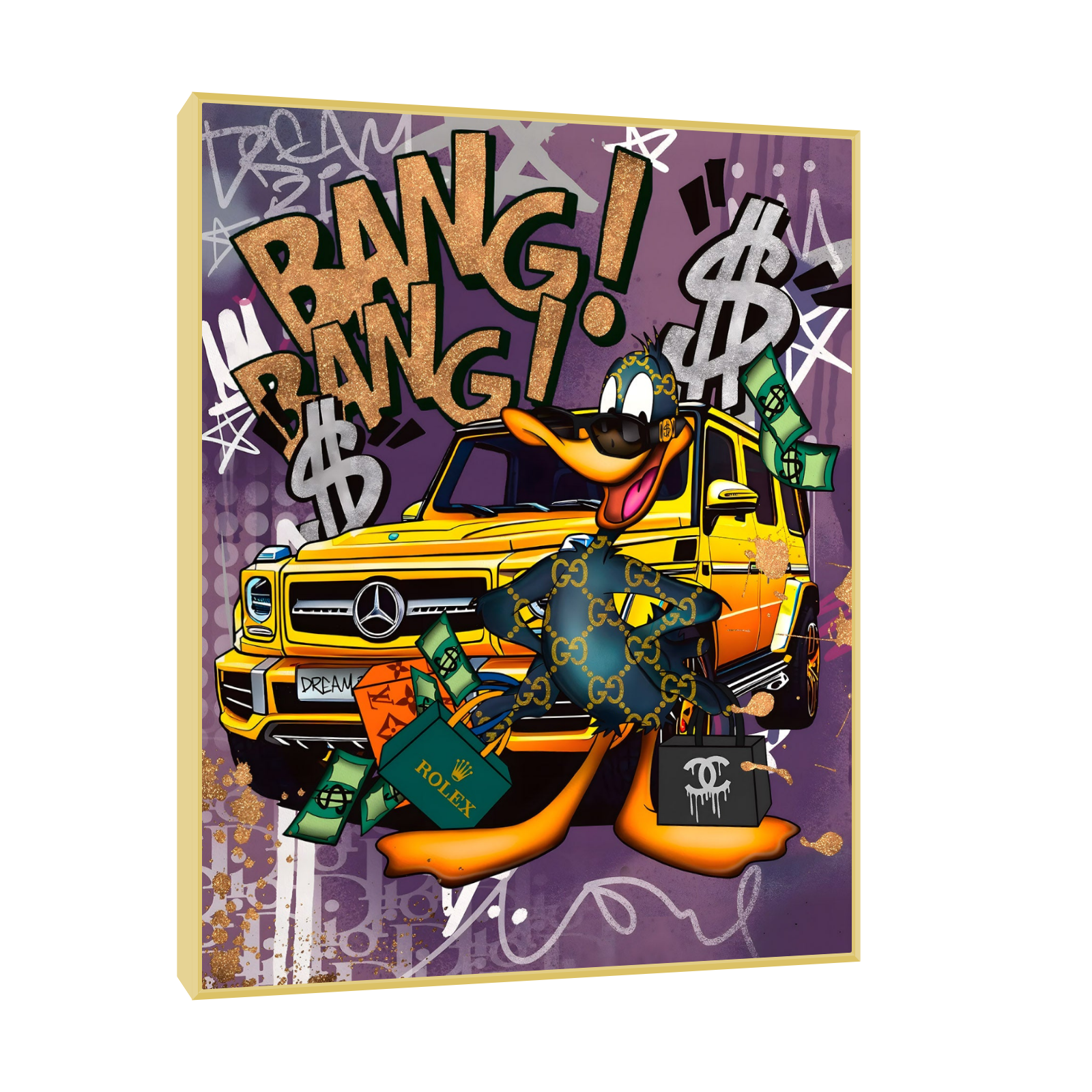 Bang Bang! Luxury Drive – Pop Art Duck Edition