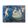 Umetnička slika ​Bathing Girls, Edvard Munch na platnu - NS Canvas Shop