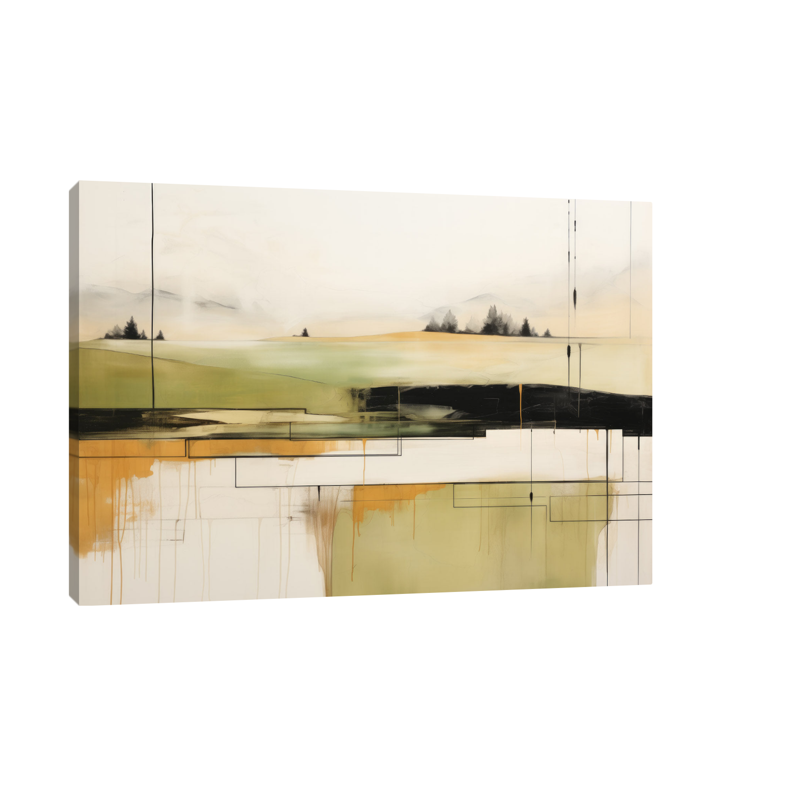 Umetnička slika ​Beside the window na platnu - NS Canvas Shop