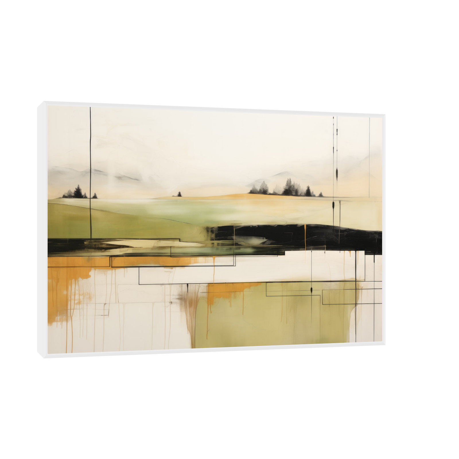 Umetnička slika ​Beside the window na platnu - NS Canvas Shop