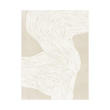 Bež apstraktna linijska ilustracija