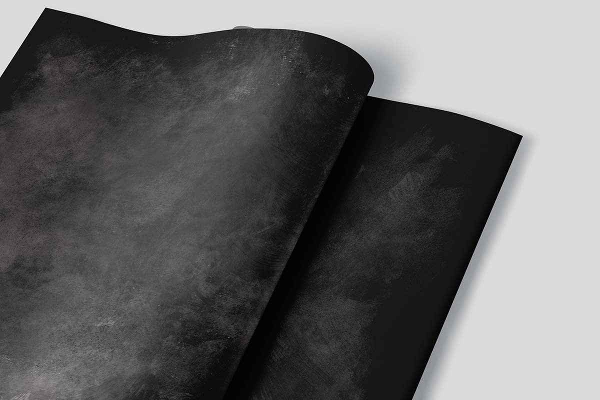 Black brushstrokes
