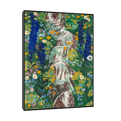 Umetnička slika ​Blumen am Bach, August Babberger na platnu - NS Canvas Shop