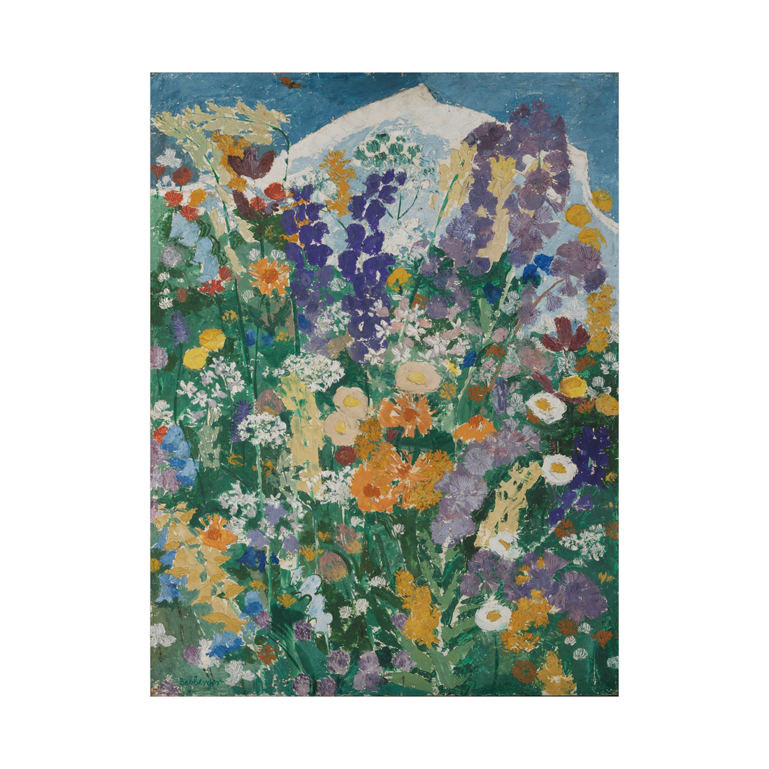 Umetnička slika ​Blumen am Berg, August Babberger na platnu - NS Canvas Shop
