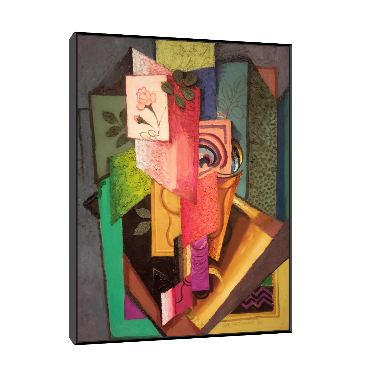 Umetnička slika ​Bouquet of Roses, Antonin Procházka na platnu - NS Canvas Shop