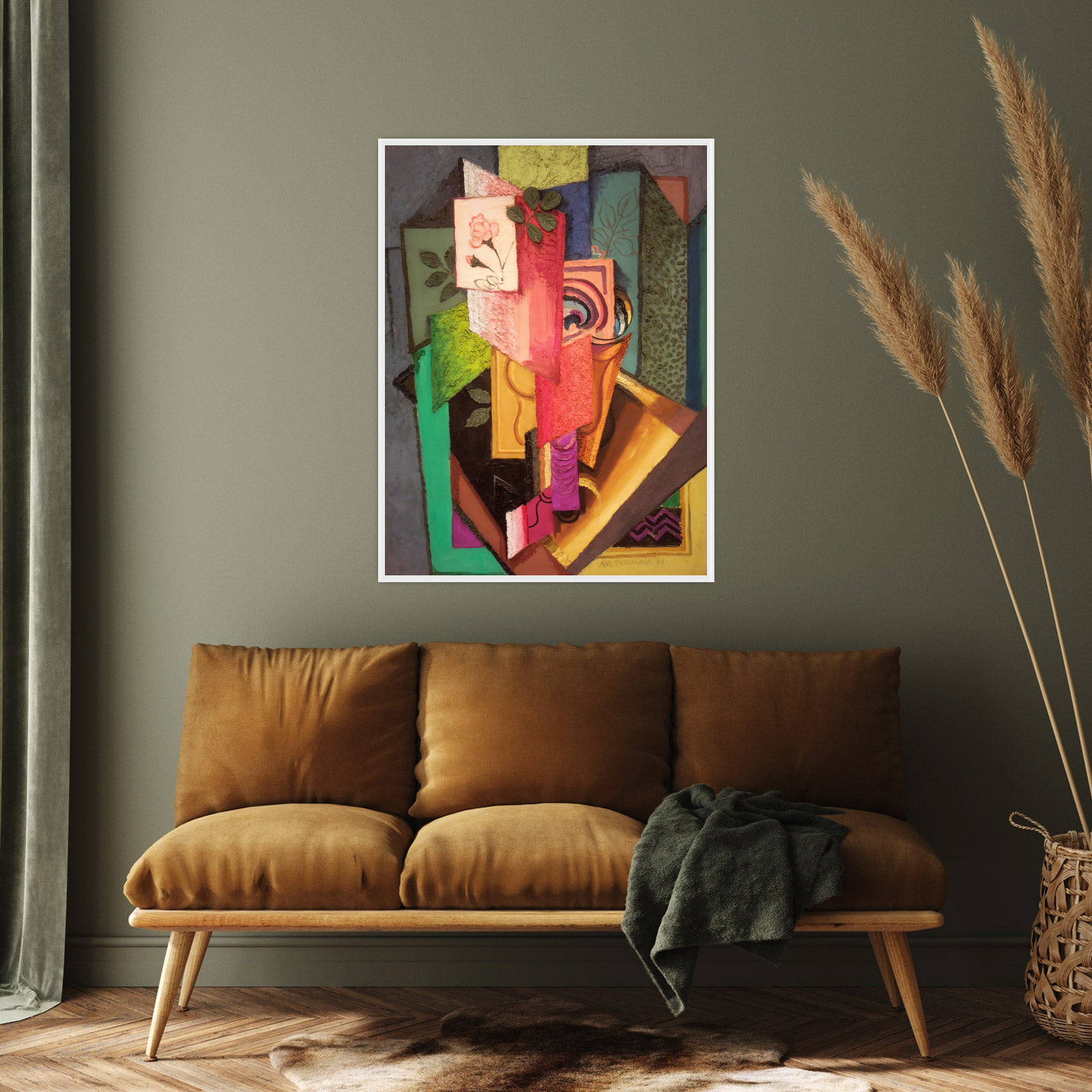 Umetnička slika ​Bouquet of Roses, Antonin Procházka na platnu - NS Canvas Shop