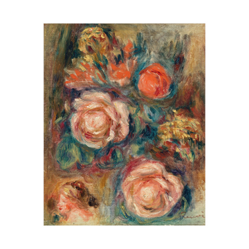Umetnička slika ​Bouquet of Roses, Pierre-Auguste Renoir na platnu - NS Canvas Shop