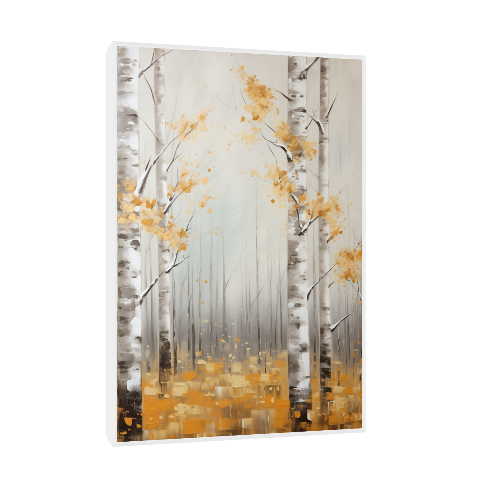 Umetnička slika ​Brezino drvo 2 na platnu - NS Canvas Shop