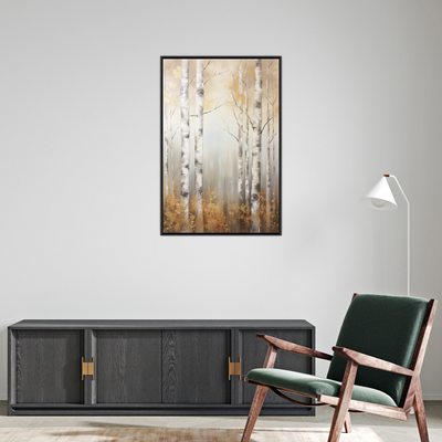 Umetnička slika ​Brezino drvo 3 na platnu - NS Canvas Shop