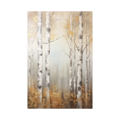Umetnička slika ​Brezino drvo 3 na platnu - NS Canvas Shop