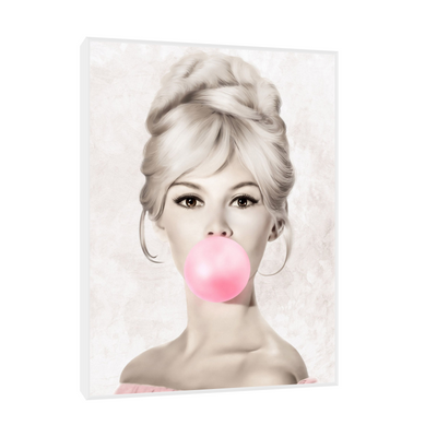 Umetnička slika ​Brigitte Bardot na platnu - NS Canvas Shop