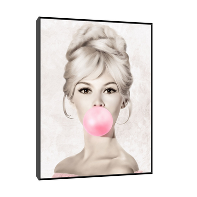 Umetnička slika ​Brigitte Bardot na platnu - NS Canvas Shop