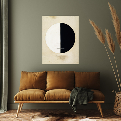 Umetnička slika ​Buddhas Standpoint in the Earthly Life No. 3, Hilma af Klint na platnu - NS Canvas Shop