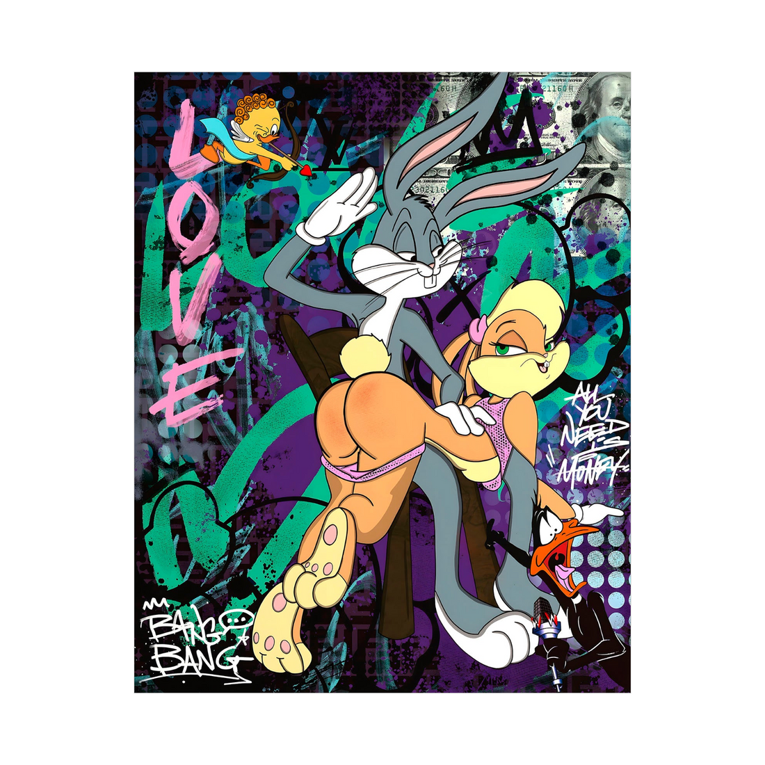Bugs Bunny – Crazy Love Pop Art