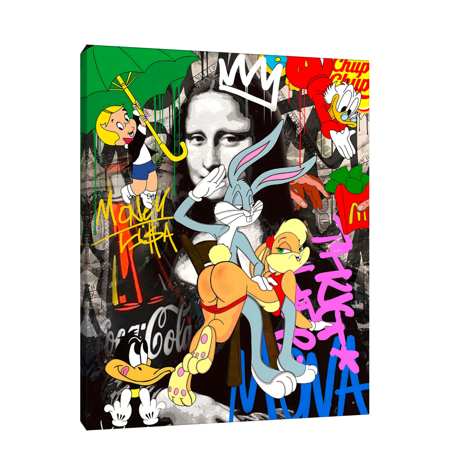 Bugs Bunny – Mona Lisa Remix Pop Art