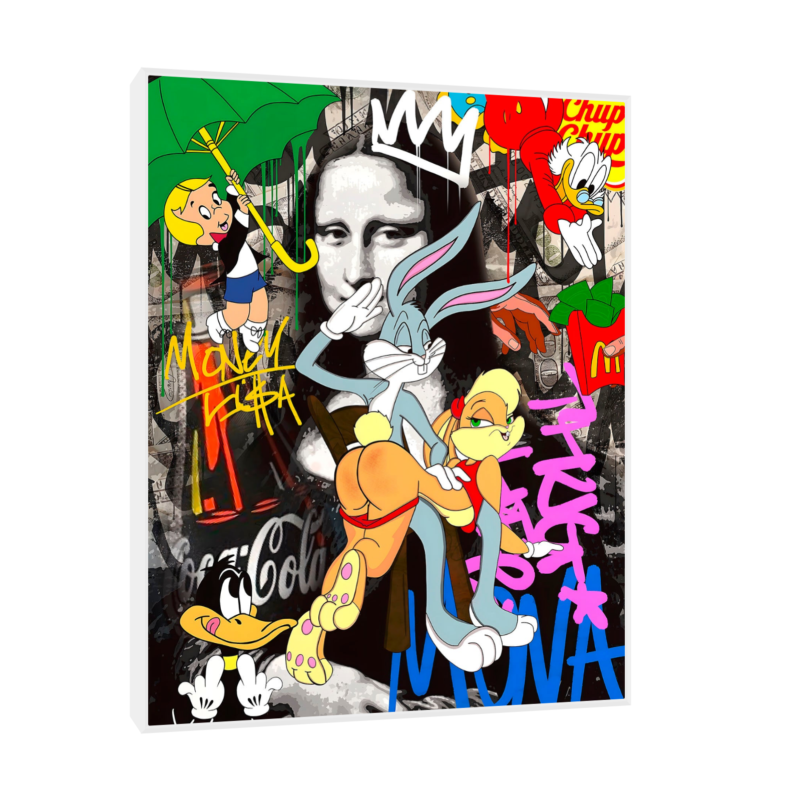 Bugs Bunny – Mona Lisa Remix Pop Art