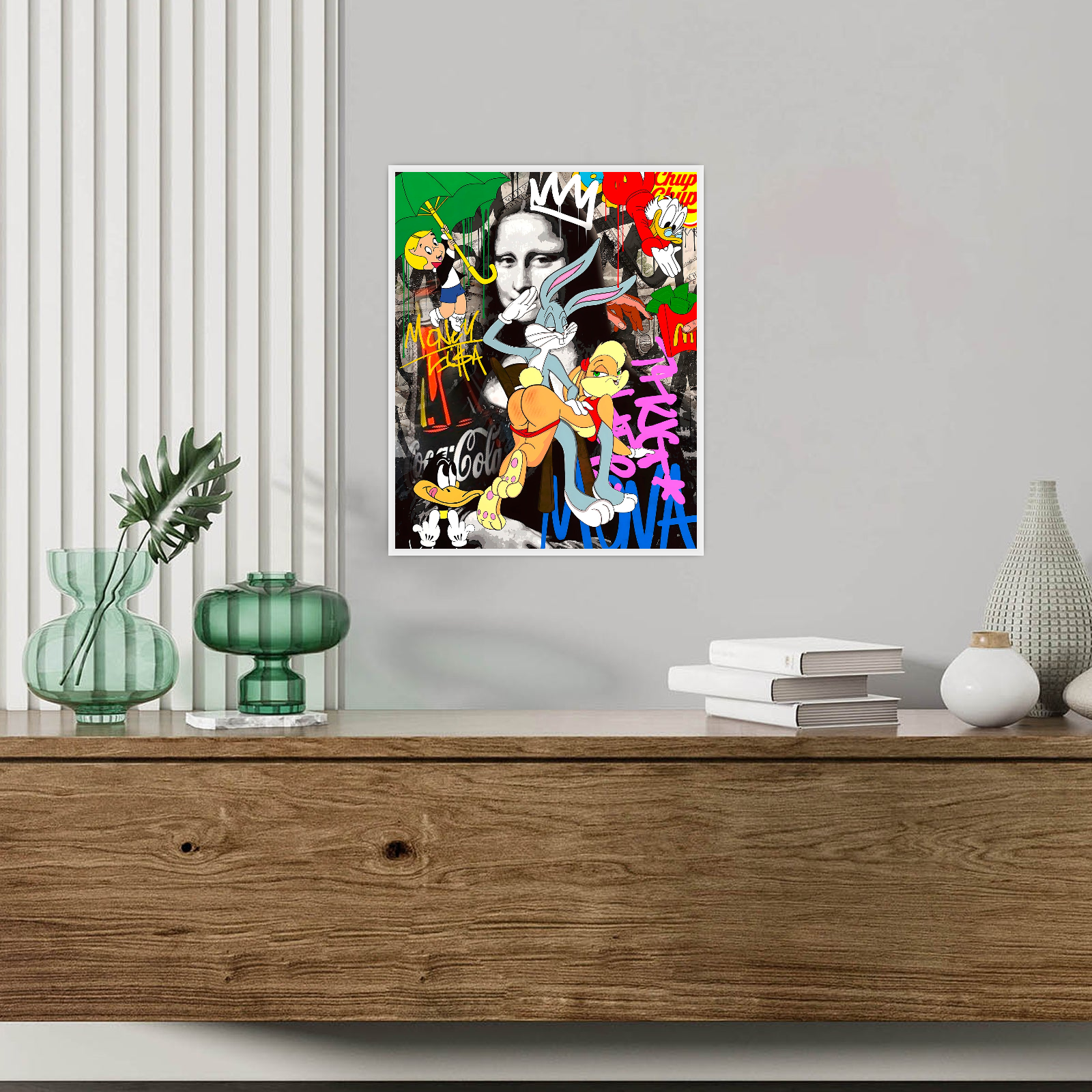 Bugs Bunny – Mona Lisa Remix Pop Art