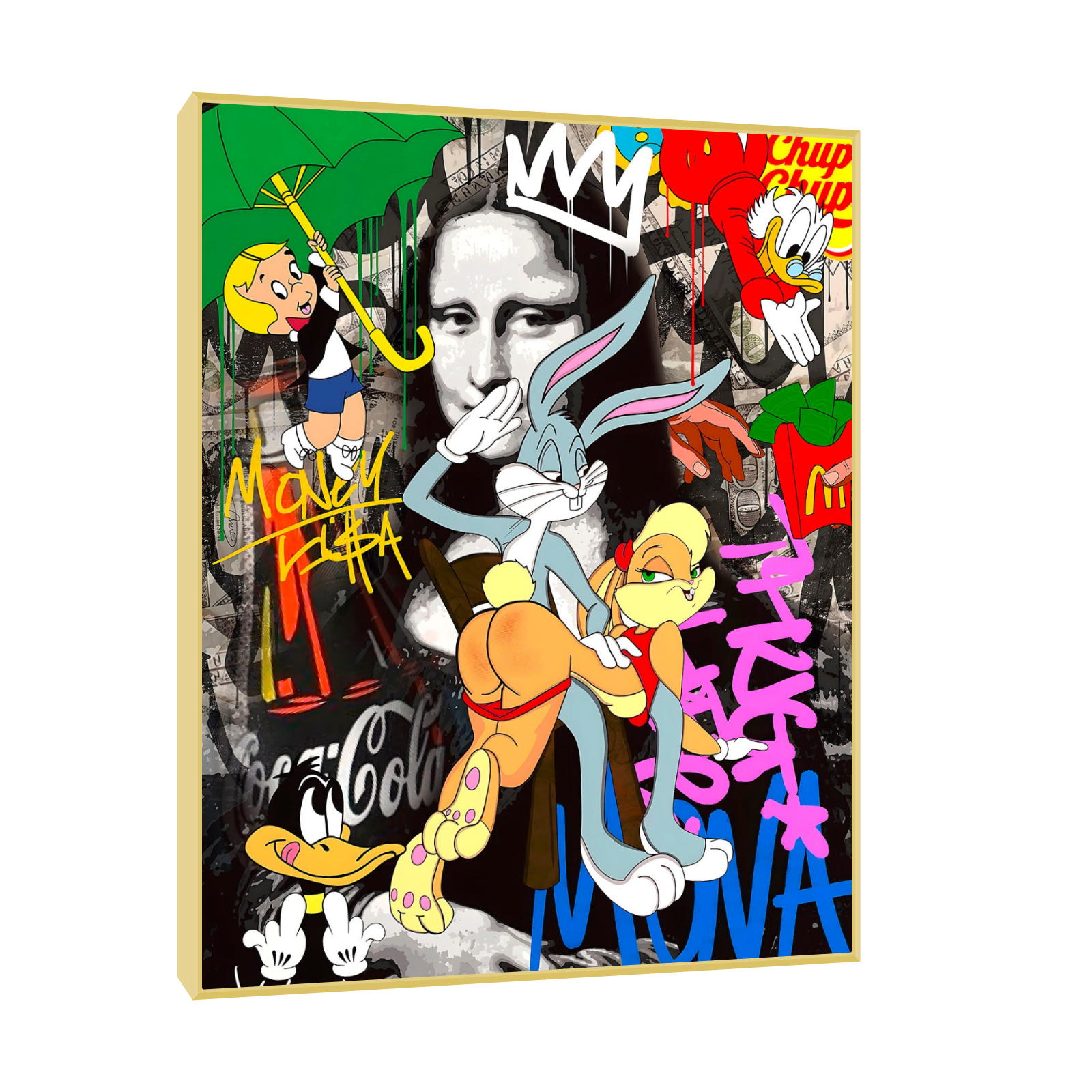 Bugs Bunny – Mona Lisa Remix Pop Art